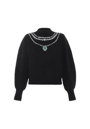 Faina Jumper Dames zwart