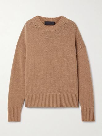 Nili Lotan Pullover In Misto Cashmere E Lana Merino Donnika - Marrone
