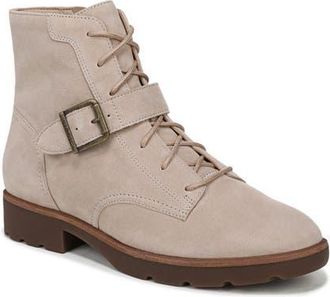 Vionic Catina Lace-Up Bootie in Lucid Beige at Nordstrom, Size 6.5