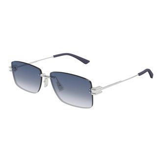Bottega Veneta Bv1126s-005silver-silver-blue