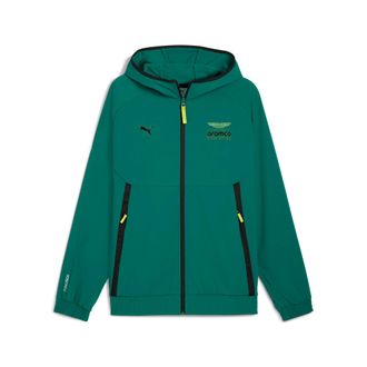 OEM Chaqueta Con Capucha Puma Amf1 Lifestyle Pumatech Para Hombre, Color Verde, 63444404 R S