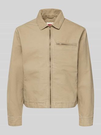 Levi's Regular Fit Blouson aus reiner Baumwolle Modell CRISTOBAL in Beige, Gr&ouml;&szlig;e XXL