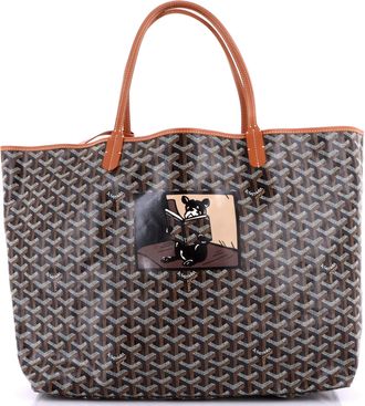 Goyard Saint Louis Tote Printed Coated Canvas GM