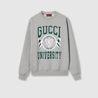 Gildan/Gucci Skull Crewneck Sweater Adult Size M Gray selling