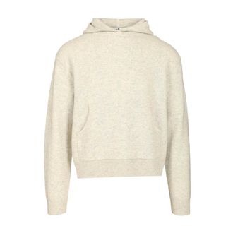 Acne Studios Cashmere Hoodie - male - Acne Studios - Cashmere Knitwear - Beige - S - Knitwear