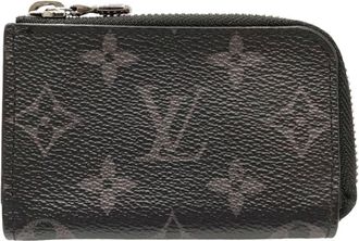 Louis Vuitton Monogram Eclipse Black Monogram Eclipse Coin Purse/Coin Case (Pre-Owned)