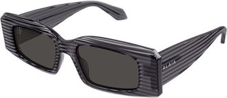 Alaia AA0078S 006 Womens Sunglasses Grey Size 53