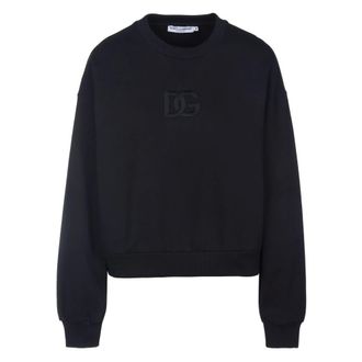 Dolce & Gabbana Sweatshirts & Hoodies - Dames - Sweatshirts & Hoodies - Zwart - Maat: M