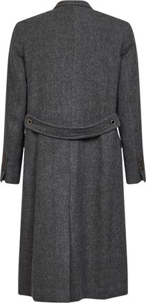 Uma Wang Mens Coat Riccardo Grey Virgin Wool