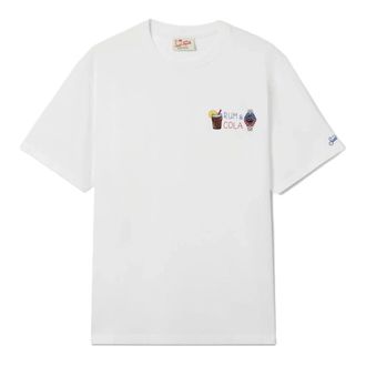 MC2 Saint Barth T-Shirts, male, White, Size: XL Portofino Man T-Shirt