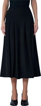 Yohji Yamamoto Flare Pants - Dames - Midirokken - Zwart - M - Rokken