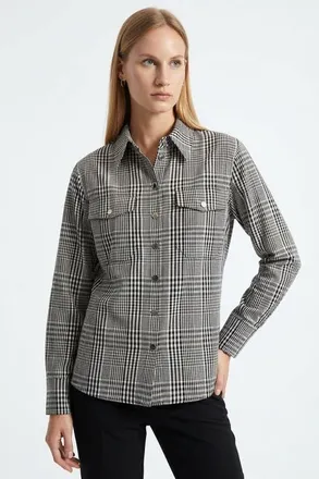 Exquise Hayley Long in Black Striped at Nordstrom, Size Xx-Large