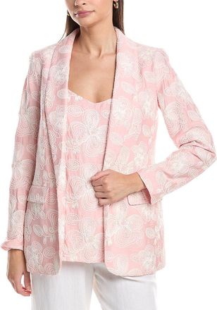Anne Klein Open Front Shawl Collar Jacket