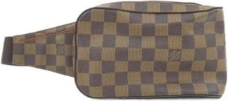 Louis Vuitton Pre-owned Belt Bags, female, Brown, Size: ONE SIZE Pre-owned Damier Shoulder Bag