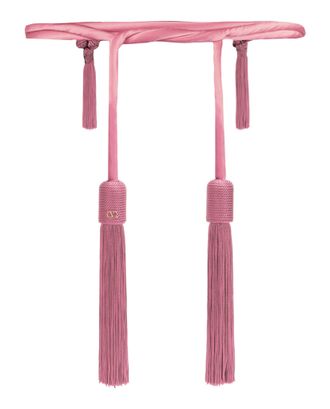 Valentino Runway Silk Satin Rope Belt