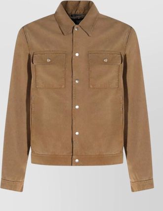 Maison Margiela cotton trucker jacket