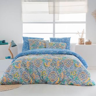 Nafnaf Funda n&oacute;rdica reversible 100% algod&oacute;n 240x220 cm multicolor