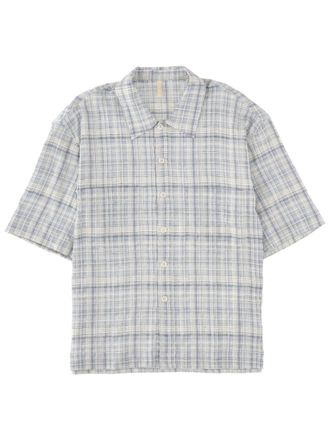 Sunflower Light Blue Checks Shirt