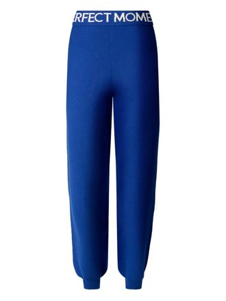 Perfect Moment LA Tour track pants - women - Merino - M - Blue