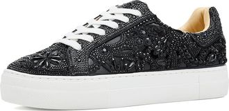 Blue by Betsey Johnson Reily Womens Shoes Black : 8.5 M, Textile