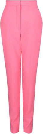 Alexander McQueen Alexander Mcqueen High-Waisted Wool Cigarette Pant