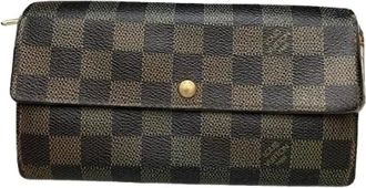 Louis Vuitton Pre-owned Wallets, female, Brown, Size: ONE SIZE Pre-owned Vintage Wallet