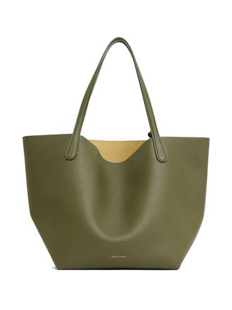 Mansur Gavriel Everyday Soft leather tote bag - women - Lambskin/Calf Leather - One Size - Green