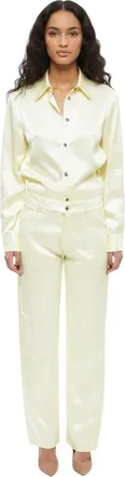 Bottega Veneta Off-White Relaxed Fit Pants