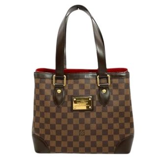Louis Vuitton Pre-owned Handbags, female, Brown, Size: ONE SIZE Pre-owned Vintage Damier Canvas Handbag
