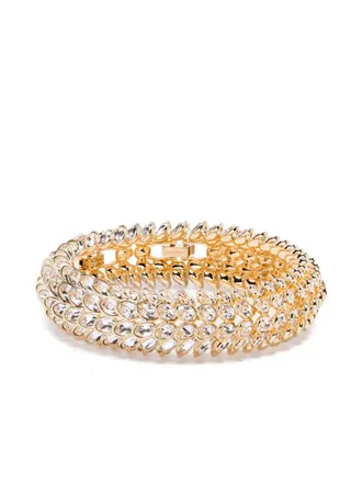 Swarovski Armband verfraaid met kristallen - Goud