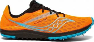 Saucony Womens Kilkenny Xc 9 Spike Shoe In Vizi/blue Blaze Orange
