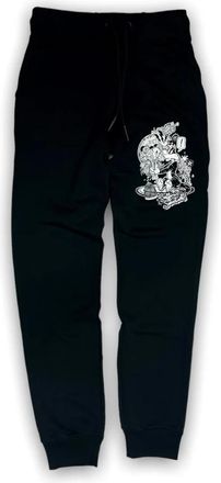 Iceberg Trainingsbroeken - Heren - Sweatpants - Zwart - XL - Katoen - Broeken
