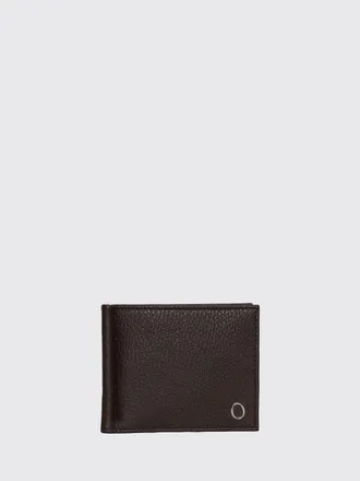 Orciani Micron Hammered Leather Wallet