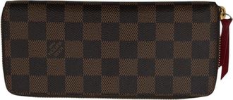 Louis Vuitton Louis Vuitton stoffen portemonnee Clemence