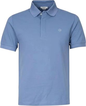 Jacob Cohen Logo Polo - Heren - Polos - Blauw - 2XL - Tops