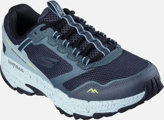 Skechers Womens Skechers GO RUN Trail Altitude 2.0 Ravine Leather Womens Navy/Aqua Trainers - Size: 6
