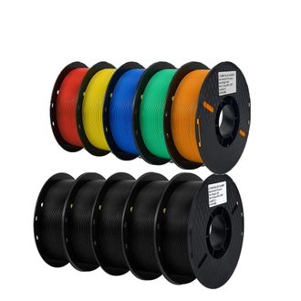 OEM Filamento Pla Para Impresoras 3d, 1,75 Mm De Di&aacute;metro, Rollo De 1 Kg, 10kg Pla Mix B