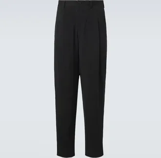 Giorgio Armani Pleated tapered pants