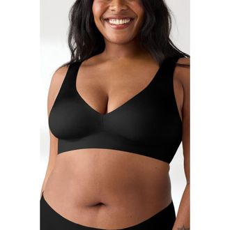 True & Co. True Body Sheen Unlined Wirefree Bralette in Black at Nordstrom, Size X-Small