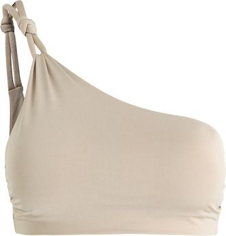 Max Mara Alisa One-shoulder Bikini top - Beige - Iib (UK8-10 / S)