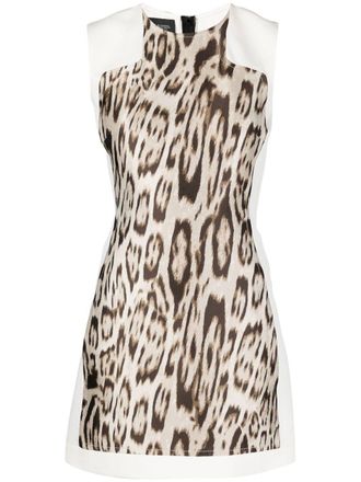 Giambattista Valli Abito con stampa - Bianco