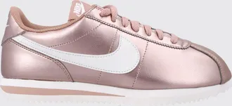 Nike Sneakers Cortez in pelle laminata con logo Swoosh e punta tonda