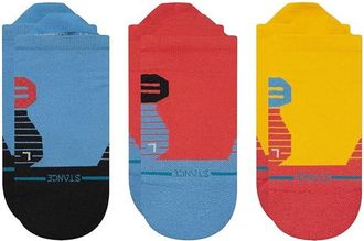 Stance Mixed 3-Pack Crew Cut Socks Shoes Blue : MD (US Mens Shoe 6-8.5 - Womens Shoe 8-10.5), Cotton/Nylon/Polyester