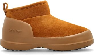 Moon Boot Mezzaluna Lage sneeuwlaarzen - Dames - Winterlaarzen - Bruin - 37 EU - Leer - Schoenen