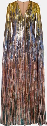 Elie Saab Abito lungo con paillettes