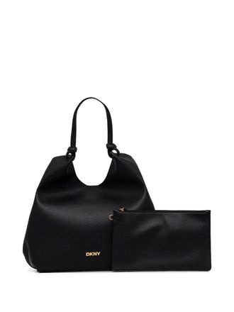 DKNY Shopper met structuur - Zwart