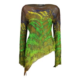 Desigual Lacroix Crew Neck Top - Tops - Mujer - Multicolor - XS