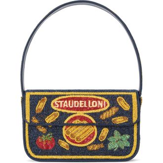 Staud Tommy Beaded Shoulder Bag in Staudelloni at Nordstrom