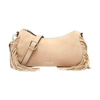 Etrier Bandoouliere Country - Dames - Tassen - Beige - Maat: ONE Size Katoen