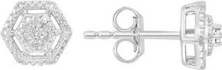 Effy Diamond Earrings in Silver at Nordstrom Rack